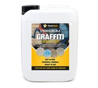 SmartSeal Graffiti Remover - 5L - Powerful Graffiti Remover & Paint Stripper for Wood, Concrete, Brick, Metal & Plastic. Quickly Removes Spray Paint & Marker Pen Inks. Non-Caustic Formula
