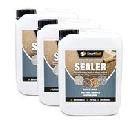 SmartSeal Resin Bound Sealer - 3 x 5 Litre - Hard Wearing Resin Bound & Bonded Stone Sealer. Seals & Protects Stone Resins on Driveways, Paths & Patios against Oil, Dirt & Staining