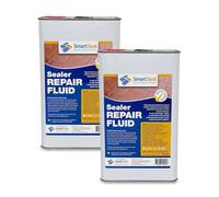 Smartseal Sealer Repair Fluid - Removes Surface Whiteness on Imprinted Concrete & Block Paving. Repairs Peeling or Flaking Sealer on Driveways and Patios (Clear, 2 x 5 Litres)