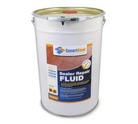 Smartseal Sealer Repair Fluid - Removes Surface Whiteness on Imprinted Concrete & Block Paving. Repairs Peeling or Flaking Sealer on Driveways and Patios (Clear, 25 Litre)