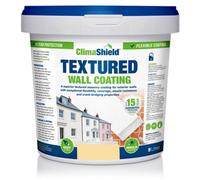 Smartseal Wall Coating Textured (Citrus Sky), Waterproof 15 Years, Brickwork, Stone, Concrete And Render, Breathable, 5Kg