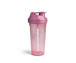 Smartshake 800ml Glossy Lite Protein Shaker Bottle - Leakproof, BPA Free Shaker for Gym, Deep Rose