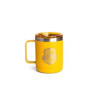 Smartshake Bohtal Insulated Coffee Mug 12 oz, Double Wall Vacuum Insulated Mug with Lid, Leakproof BPA-Free Stainless Steel Coffee Cup, Travel Mug for Hot & Cold Beverages (Hufflepuff)