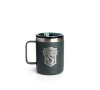 Smartshake Bohtal Insulated Coffee Mug 12 oz, Double Wall Vacuum Insulated Mug with Lid, Leakproof BPA-Free Stainless Steel Coffee Cup, Travel Mug for Hot & Cold Beverages (Slytherin)