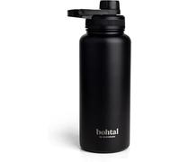 Smartshake Bohtal 960ml/32 oz Insulated Water Bottle, Durable Stainless Steel Water Bottle, Leak Proof Water Bottle, Keep Drinks Hot for 06 Hours, Cold for 12 Hours, BPA-Free, Leak-Proof Lid (Black)