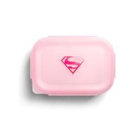 Smartshake DC Comics Food Storage Box 800ml - 27oz Silicon Food Storage Container Locking Handles - BPA Free and Phthalate-Free - Leak Proof | Lunch Box Containers for Gym, Travel - Supergirl Logo