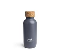 Smartshake EcoBottle 650ml/ 22 oz BPA Free Water Bottle | Reusable, Recyclable, Non-Toxic & Eco-Friendly | Lightweight & Leakproof Small Flask, Cool Gray