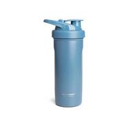 Smartshake Insulated Stainless Steel Blender Shaker Cup for Protein Mixes, Shakes and Pre Workout - 750ml 25oz Double-Walled Vacuum Insulated Water Bottle for Hot & Cold Drinks - BPA-Free (Faded Blue)