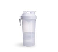 Smartshake Original2GO sports shaker + container colour Pure White 600 ml