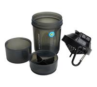 Smartshake Original2Go 600Ml Shaker Bottle Gunsmoke Black (One Size)