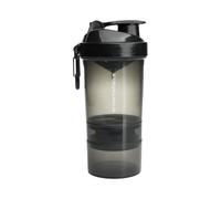 Smartshake Original2Go Polypropylen Shaker Cup, 600 ml Capacity, Gun Smoke Black