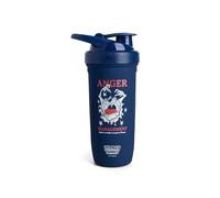 Smartshake Looney Tunes Reforce Stainless Steel Protein Shaker Bottle 900 ml | 30 oz - Leakproof Screw-on Lid - BPA Free - Unisex - Non Insulated - Tasmanian Devil Logo