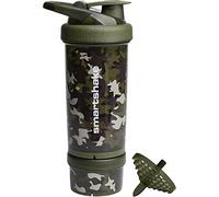 Smartshake Revie Protein Shaker Bottle 750 ml | Leakproof Gym Shaker Drink Bottle for Protein Shakes | BPA Free Protein Powder Shaker Cup for Men & Women | Black
