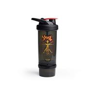 Smartshake Revive Protein Shaker Bottle, Leakproof & Durable Shaker for Protein Shakes, Fitness Workout Supplements Storage Box for Sport & Gym, BPA & DEHP Free - 750 ml, Ghost Shaker