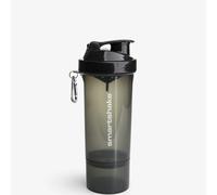 SmartShake Protein Shaker Bottle Slim Series 500 ml Gunsmoke Black