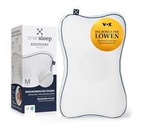 smartsleep® Orthopaedic Pillow, Neck Support Pillow Recovery Pillow, Ergonomic Neck Pillow, Memory Foam Pillow with Head Recess for Back and Side Sleepers