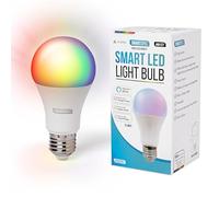 SMARTSPEC Smart Bulb, Smart WiFi LED Light. Works with Amazon Alexa, Google Home, Apple Home. Colour Changeable. Multicolour Smart Light Bulb NUUK-A60 ACK Matter E27