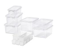 Smartstore 1.5L, 0.3L, 3.6L, 8L, 14L, 25L Storage Box For Home With Clip Lid