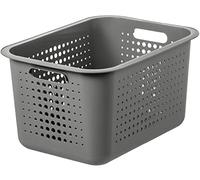 storage basket Recycled 13 litres polypropylene grey