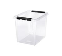 Smartstore 50 Classic Transparent Plastic Storage Box with Lid, 52L
