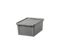SmartStore d' Storage 14L Plastic All-Purpose Box in Grey | Size: Small SmartStore Grey S