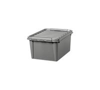 SmartStore d' Storage 32L Plastic All-Purpose Box in Grey | Size: Medium SmartStore Grey M
