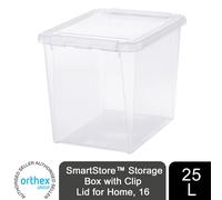 SmartStore Different size Storage Box for Home with Clip Lid