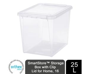 SmartStore Different size Storage Box for Home with Clip Lid