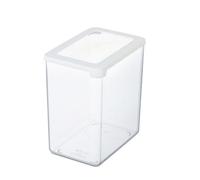 SmartStore Dry Food Storage 3,5 Litre - Airtight container in transparent plastic - For kitchen pantry and drawers - Dishwasher Safe - BPA Free Platstic - 12,5x18x20 cm - Made in Finland