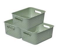 SmartStore Essence Large Sea Salt 'Storage Tray Basket' 11.4L x 3 in Pale Green SmartStore Pale Green L
