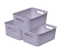 SmartStore Essence Large Sea Salt 'Storage Tray Basket' 11.4L x 3 in Purple SmartStore Purple L