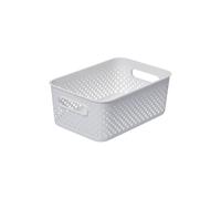 SmartStore Essence Medium White Organiser Tray 'Storage Basket', 5.6L SmartStore White M