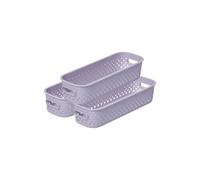 SmartStore Essence Slim Sea Salt 'Storage Tray Basket' 1.3L x 3 in Purple | Size: Small SmartStore Purple S