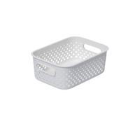 SmartStore Essence Small Lavender Organiser 'Storage Basket', 1.6L in White SmartStore White S
