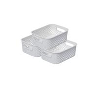 SmartStore Essence Small Lavender 'Storage Basket' 1.6L x 3 in White SmartStore White S