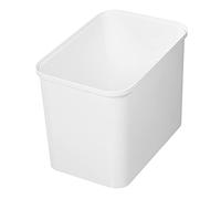SmartStore Kitchen Bin 76 L, Large Waste Bin, Waste Sorting System, White | Large collection box for the hallway and entrance, to fill with smaller inserts for separating packaging and other waste