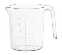 SmartStore Measuring Cup 1 L - Easy Baking and Cooking with Clear ml Markings - Durable SAN Plastic - Clever Nesting with Products in Range - Dishwasher Safe - BPA Free - Made in Sweden