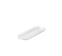 SmartStore Slim Lid | Clear | Kitchen, Bathroom, Office, Pantry, Fridge Organizer | Food Safe and BPA Free | 10 Year Guarantee | L29 x W10 x H2 cm