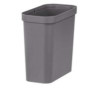 SmartStore Small Kitchen Bin, 13 L Waste Bucket, Waste Sorting System, Grey | Bucket with handles as a handy insert for large waste sorting boxes, also suitable for use in drawers and kitchen cupboards