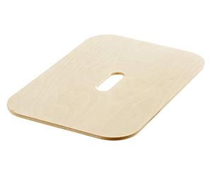 SmartStore - Waste Bin Lid - Wood - Recycling - Collect 76 L