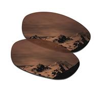 SmartVLT Men's Replacement Lenses for Oakley Fives 2.0 Sunglass - More Options Brown Size: One size