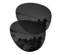 SmartVLT Unisex Stealth Black Replacement Lenses for Ray-Ban Aviator RB3025 58mm Sunglass
