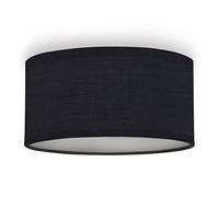 Smartwares Ceiling Light, Black, 20 cm, 1 x E14 Bulb Fittings, Suitable for LED Bulbs