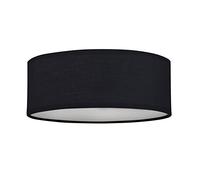 Smartwares Ceiling Light, Black, 30 cm, 2 x E14 Bulb Fittings, Suitable for LED Bulbs