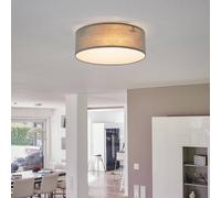 Smartwares Ceiling light Ceiling Dream, Ø 30 cm, textile, grey