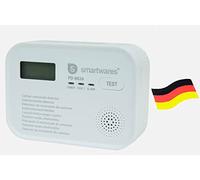Smartwares CO PD-8826 Carbon Monoxide Detector-Sensor with 10 Battery with 1 Year Life