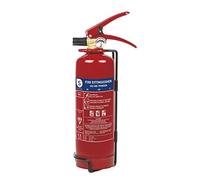 Smartwares FEX-15113 1kg Dry Powder Fire Extinguisher ABC with Mounting Bracket, Bsi Certified
