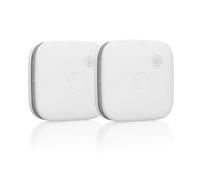 Smartwares Interconnectable Smoke Detector 2-Set - Pair up to 24 detectors together - 5-year battery - Optical sensor - Illuminated indicator - Test button - Silent function - FSM-11652