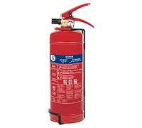 Smartwares Powder extinguisher - 2 kg - for ABC fires - Suitable for vehicles & homes - With mounting bracket