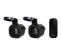 Smartwares Wireless Switch Set 2 Wall Sockets Outdoor Use SH4-99653